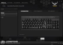 Configurer les touches [cliquer pour agrandir]