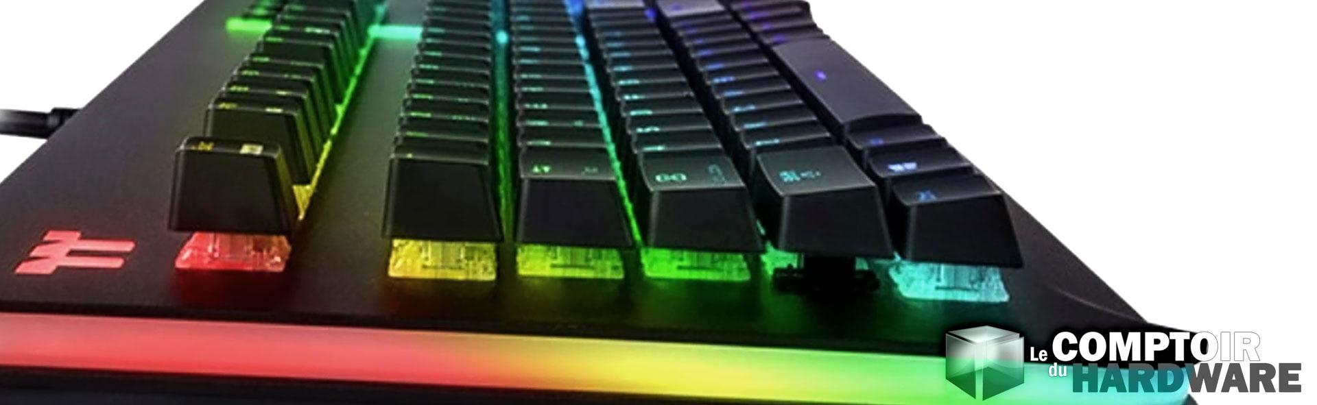 Nous avons essayé • Thermaltake Level 20 RGB Titanium Edition - Le comptoir  du hardware