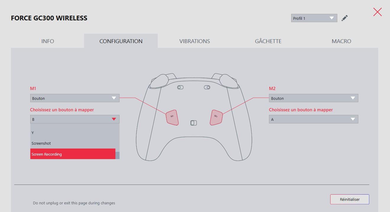 msi center page configuration