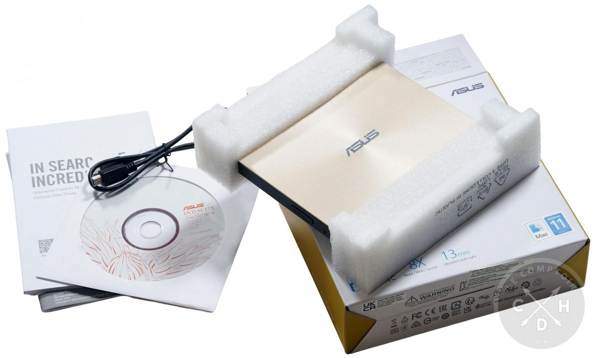 asus u8m graveur unboxing / bundle [cliquer pour agrandir]