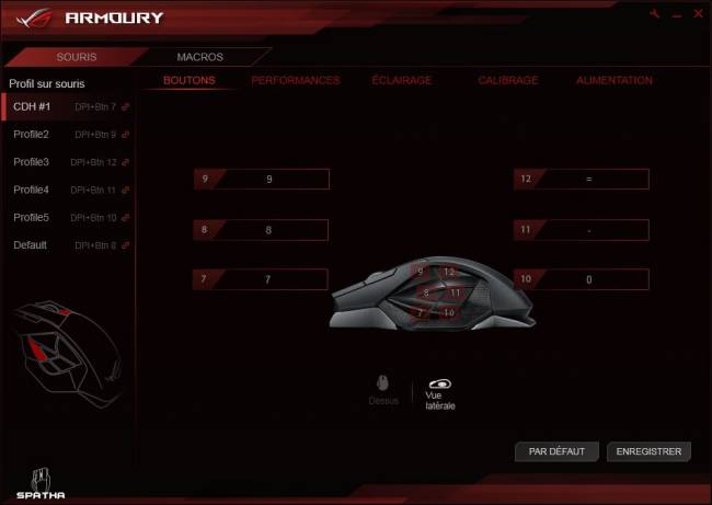 ASUS ROG Spatha [cliquer pour agrandir]