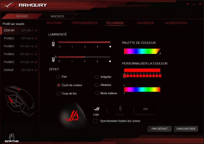 ASUS ROG Spatha [cliquer pour agrandir]