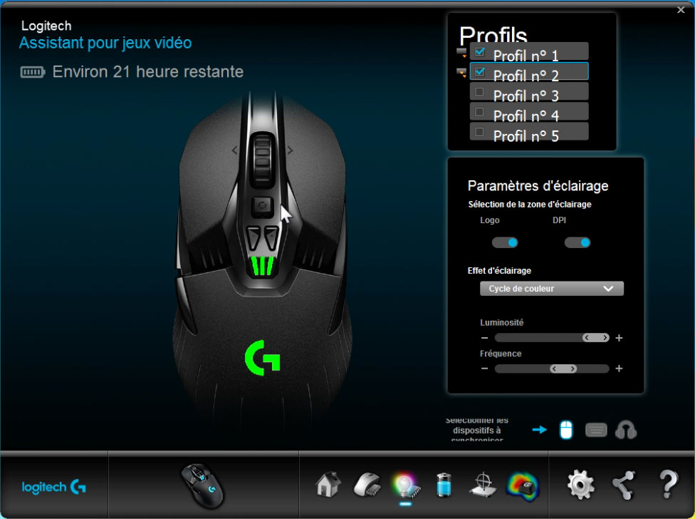 Logitech G900 Chaos Spectrum Assistant