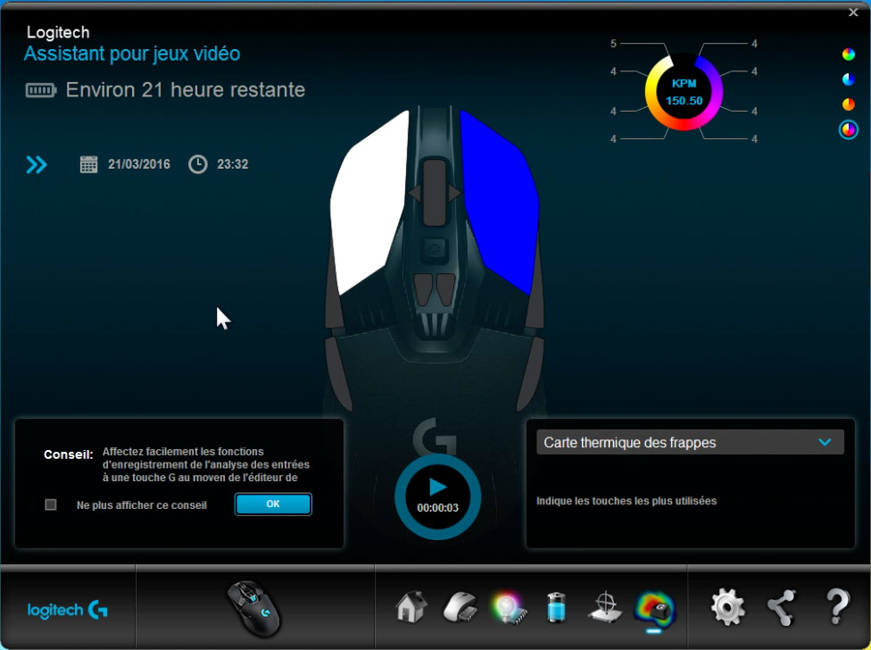 Logitech G900 Chaos Spectrum Assistant