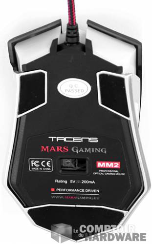Mars Gaming MM2 de dessous [cliquer pour agrandir]