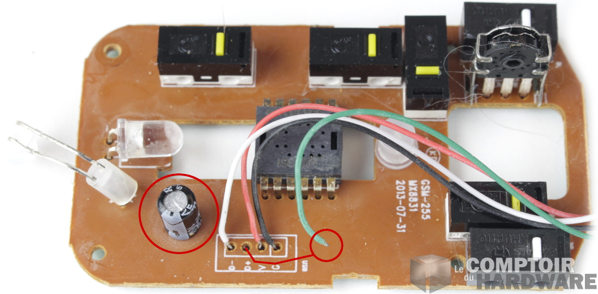 Mars Gaming MM0 - PCB