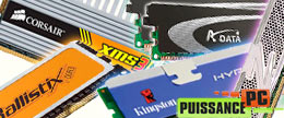 comparatif ddr3 puissance-pc : adata, corsair, crucial, kingston, ocz