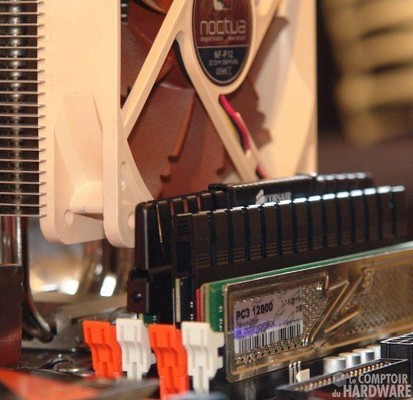 Noctua NH-U12P et trio de modules [cliquer pour agrandir]