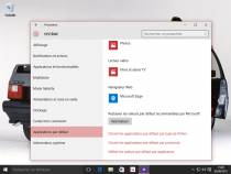 Applications par défaut [cliquer pour agrandir]