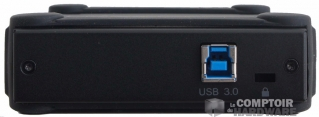 L'arrière du boîtier USB 3.0 [cliquer pour agrandir]