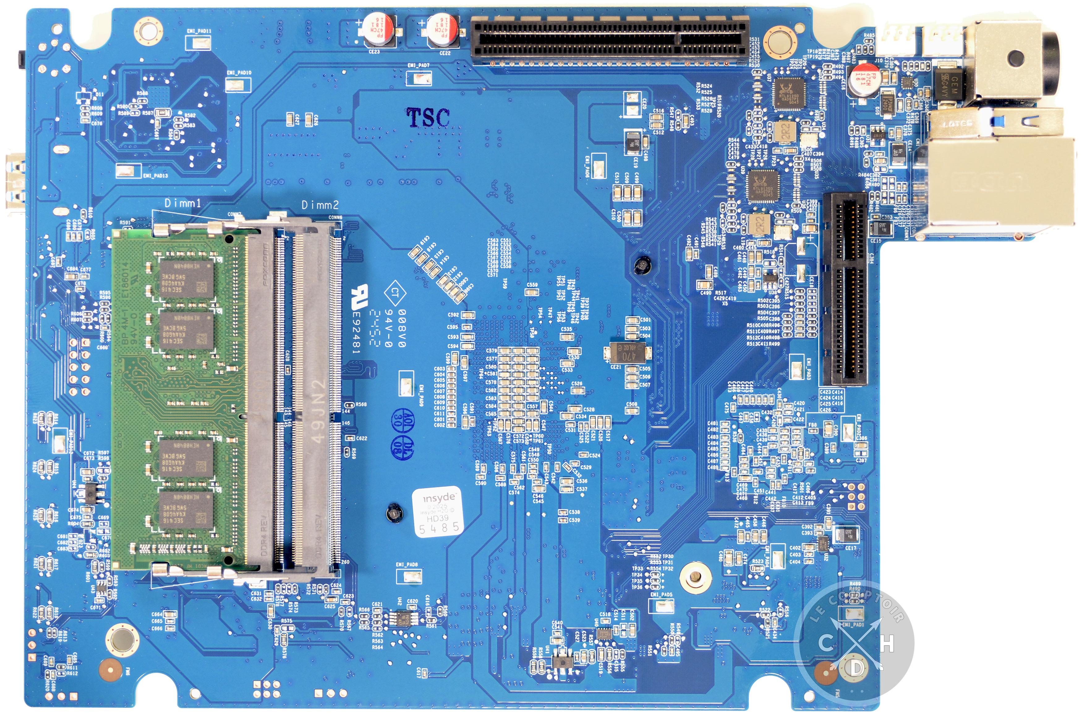 ds925+ / carte mere verso