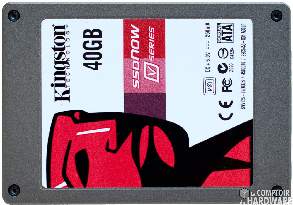 recto - Kingston SSD now V series 40Go