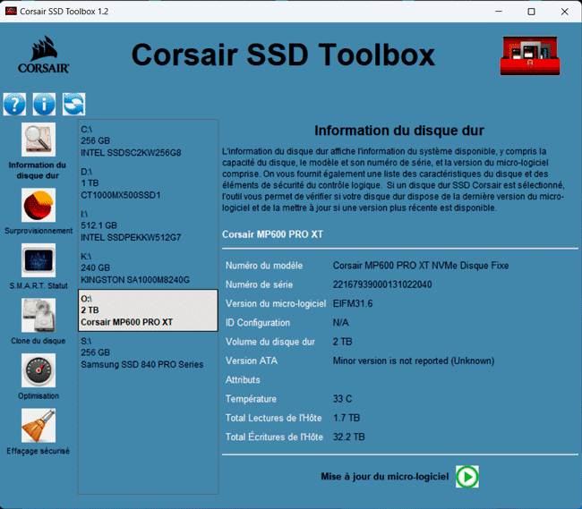 corsair ssd toolbox
