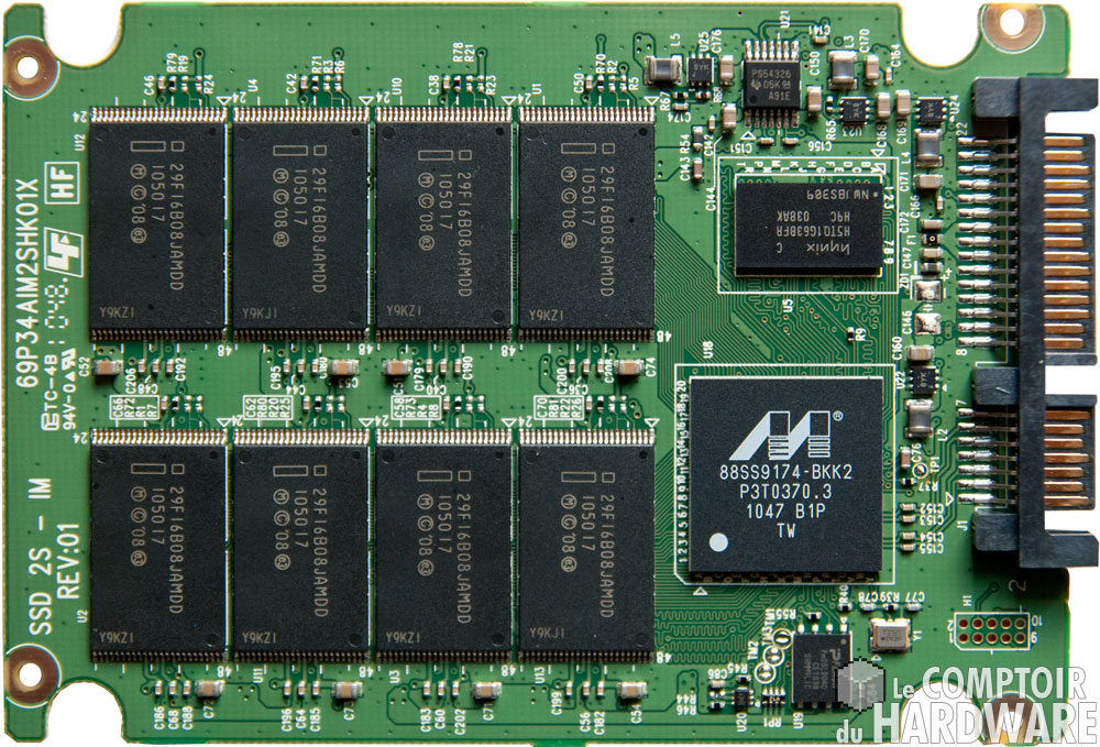 SSD intel 510 PCB controleur